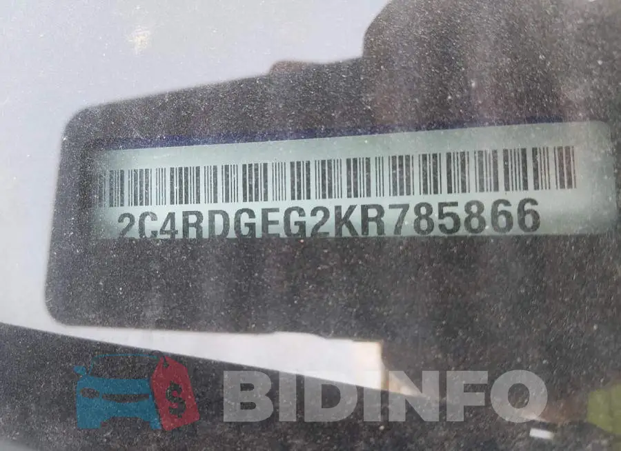2C4RDGEG2KR785866 Photo# 9