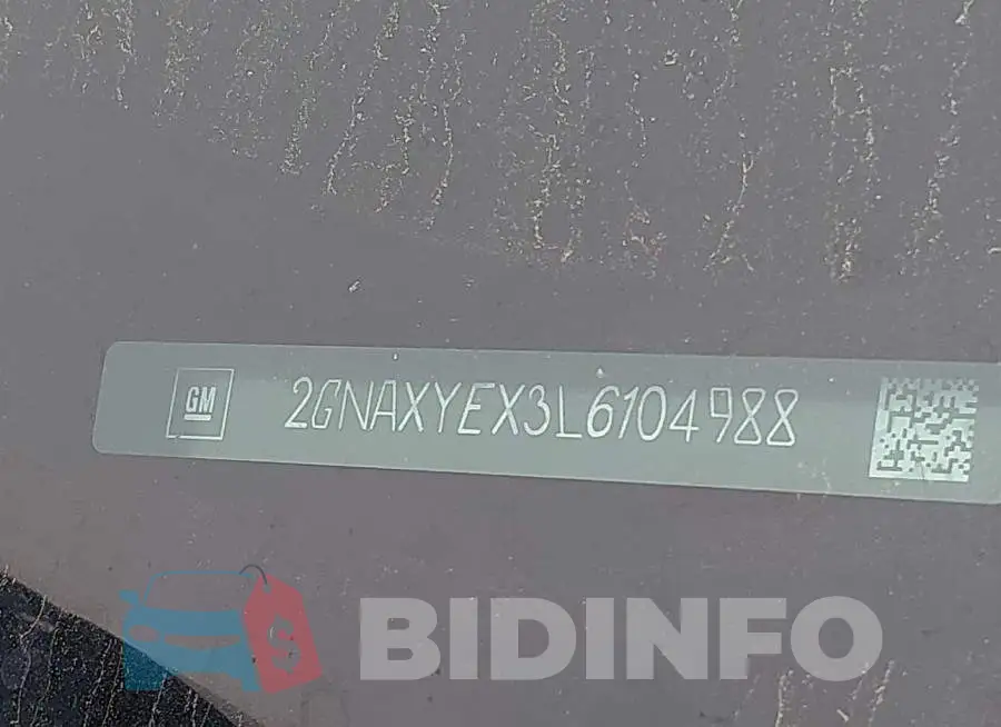 2GNAXYEX3L6104988 Photo# 9
