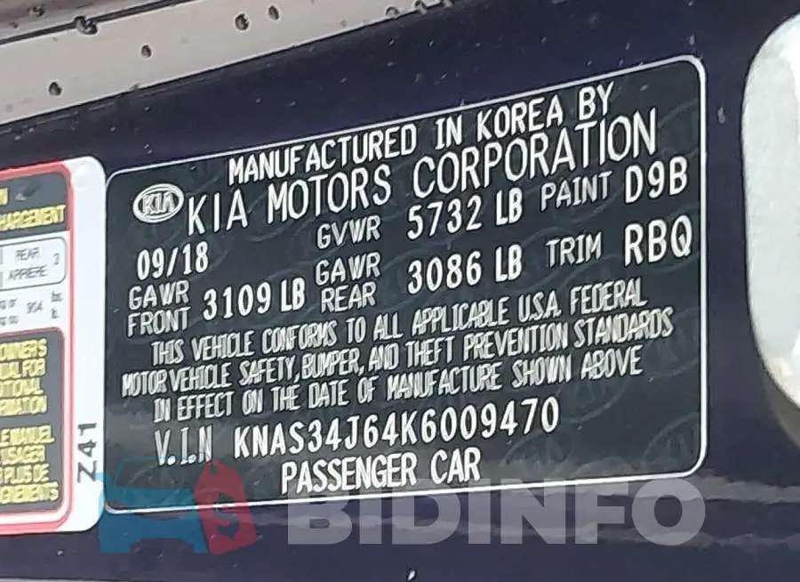 KNAS34J64K6009470 Photo# 9