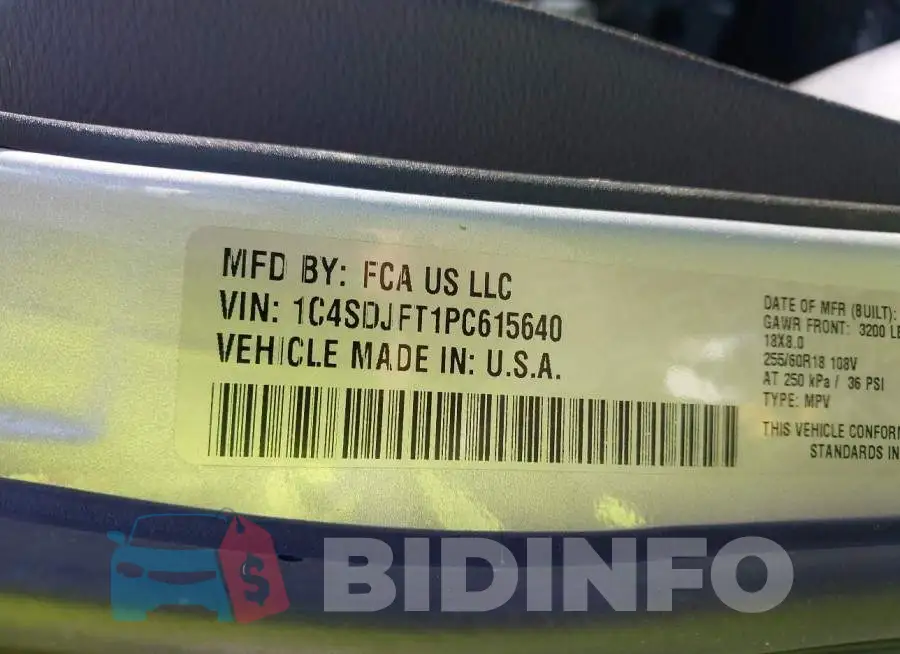 1C4SDJFT1PC615640 Photo# 9