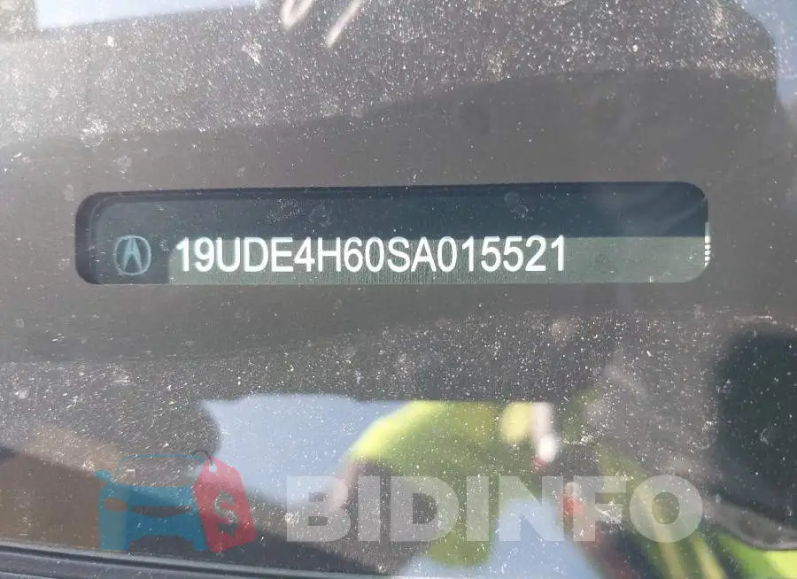 19UDE4H60SA015521 Photo# 19