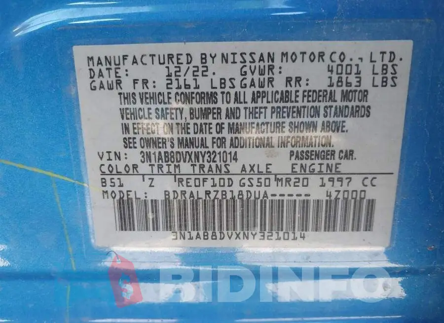 3N1AB8DVXNY321014 Photo# 9