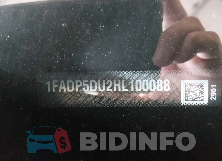 1FADP5DU2HL100088 Photo# 9