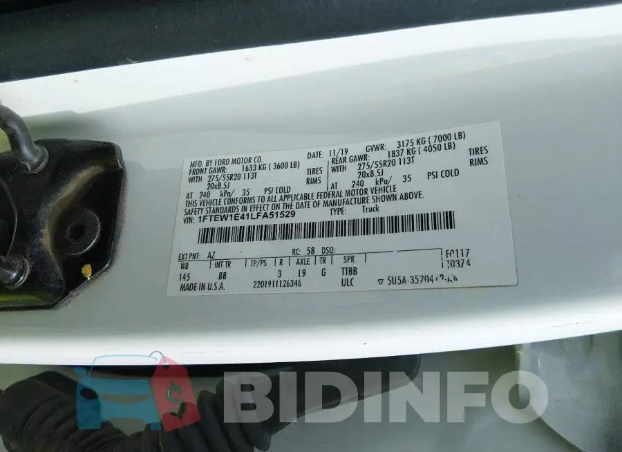 1FTEW1E41LFA51529 Photo# 9