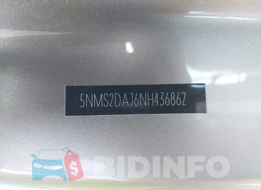 5NMS2DAJ6NH436862 Photo# 20