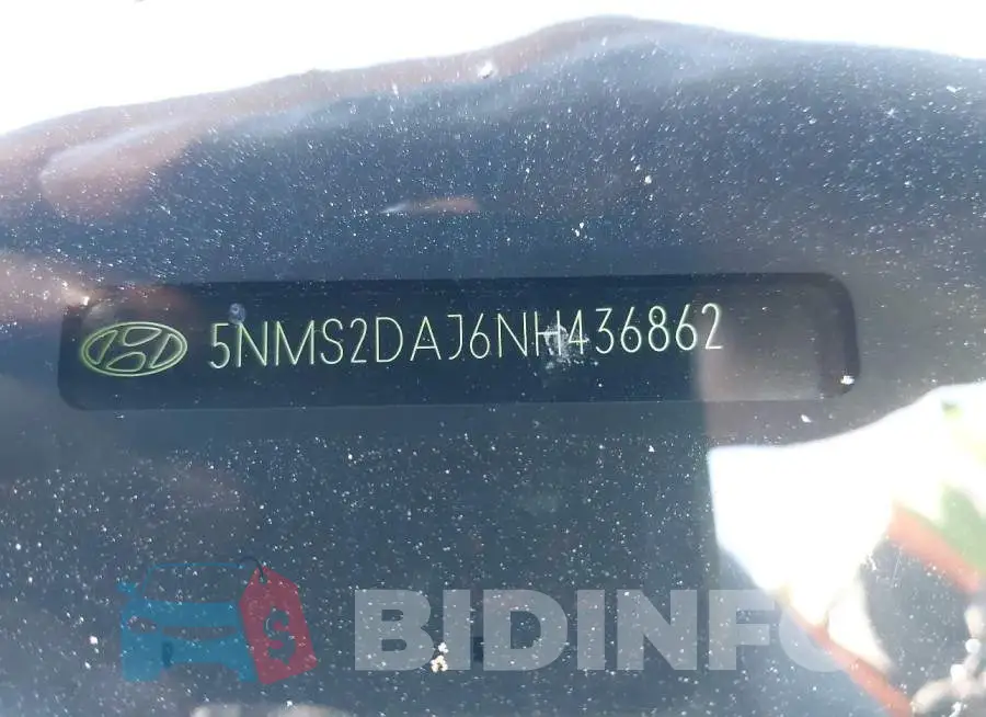 5NMS2DAJ6NH436862 Photo# 18