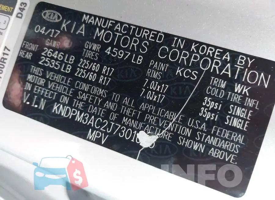 KNDPM3AC2J7301665 Photo# 12
