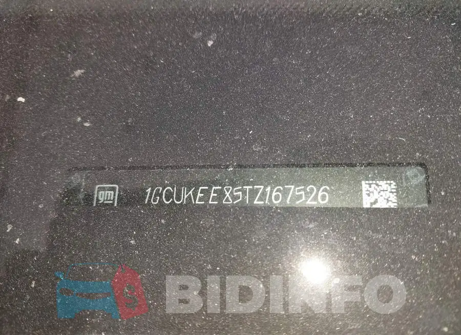1GCUKEE85TZ167526 Photo# 9