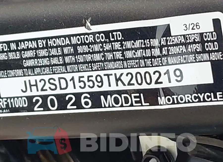JH2SD1559TK200219 Photo# 10