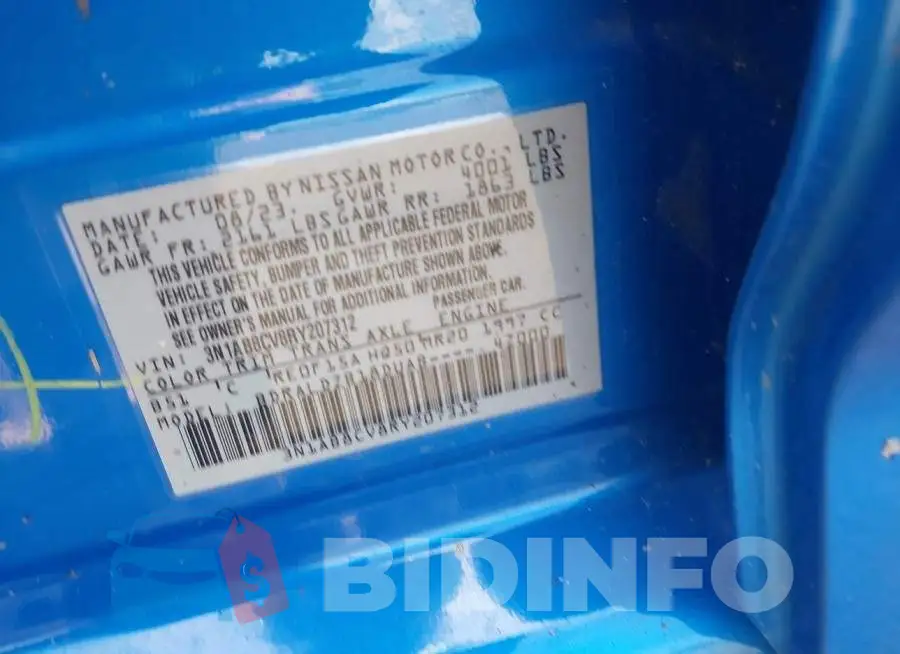 3N1AB8CV8RY207312 Photo# 9