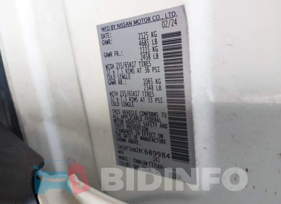 5N1BT3AB2RC689984 Photo# 9