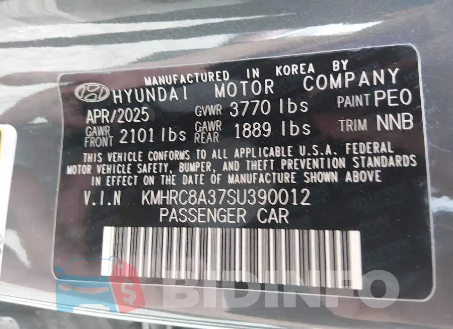 KMHRC8A37SU390012 Photo# 9
