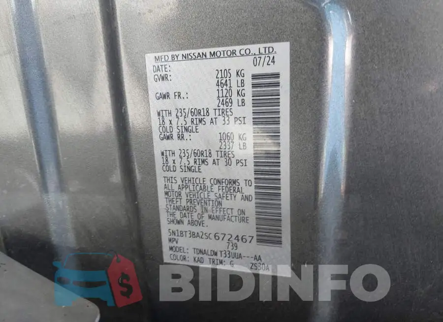 5N1BT3BA2SC672467 Photo# 9