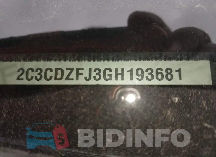 2C3CDZFJ3GH193681 Photo# 9