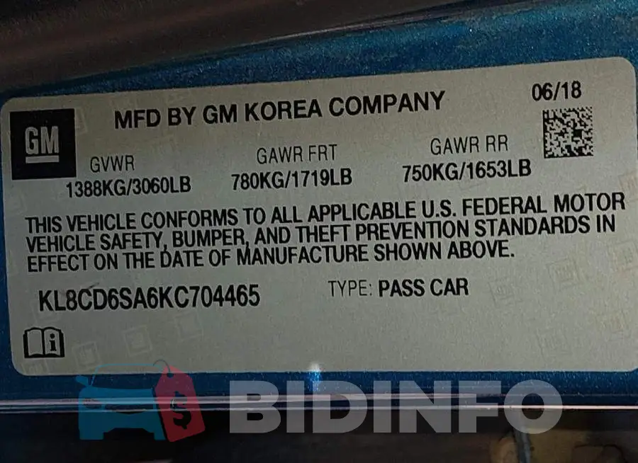 KL8CD6SA6KC704465 Photo# 9