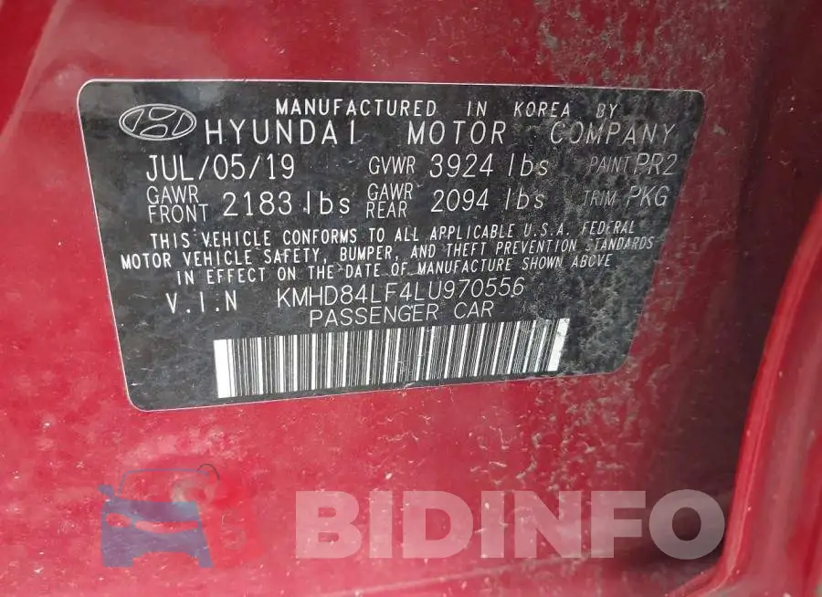 KMHD84LF4LU970556 Photo# 9