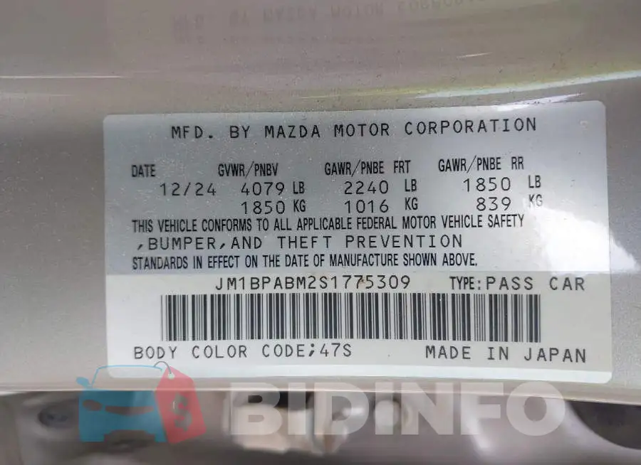 JM1BPABM2S1775309 Photo# 9