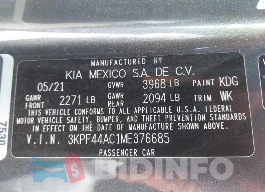 3KPF44AC1ME376685 Photo# 9