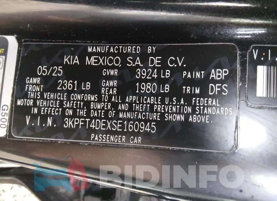 3KPFT4DEXSE160945 Photo# 9
