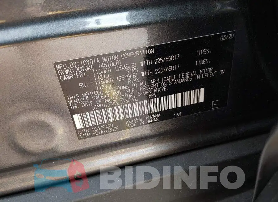 JTMP1RFV2LD530762 Photo# 9