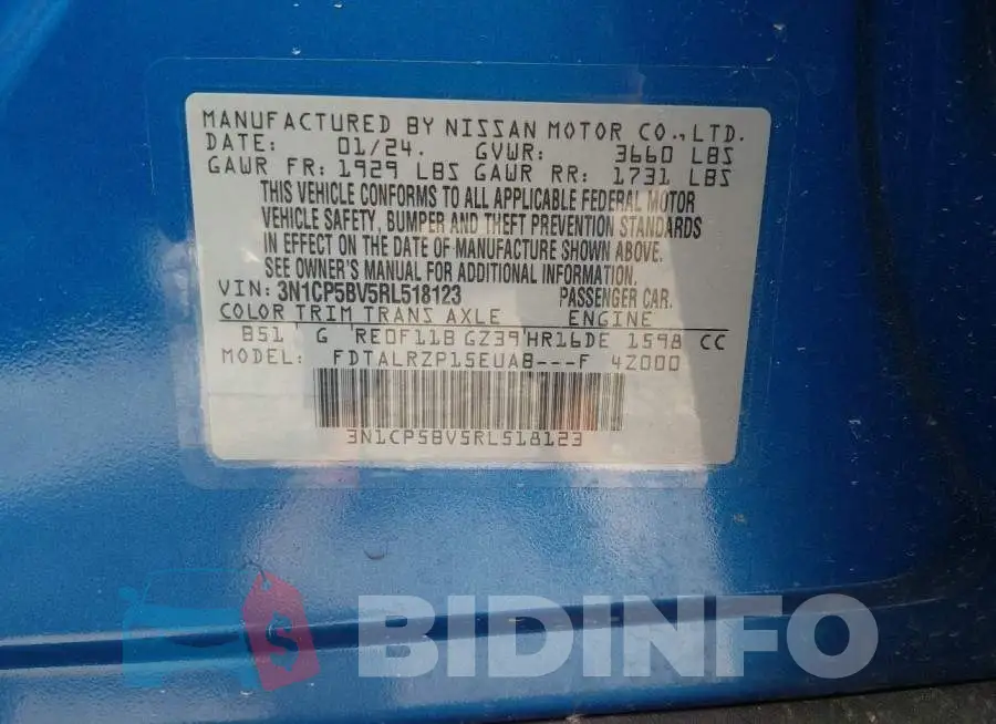 3N1CP5BV5RL518123 Photo# 9