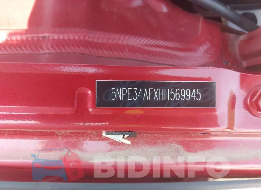 5NPE34AFXHH569945 Photo# 9