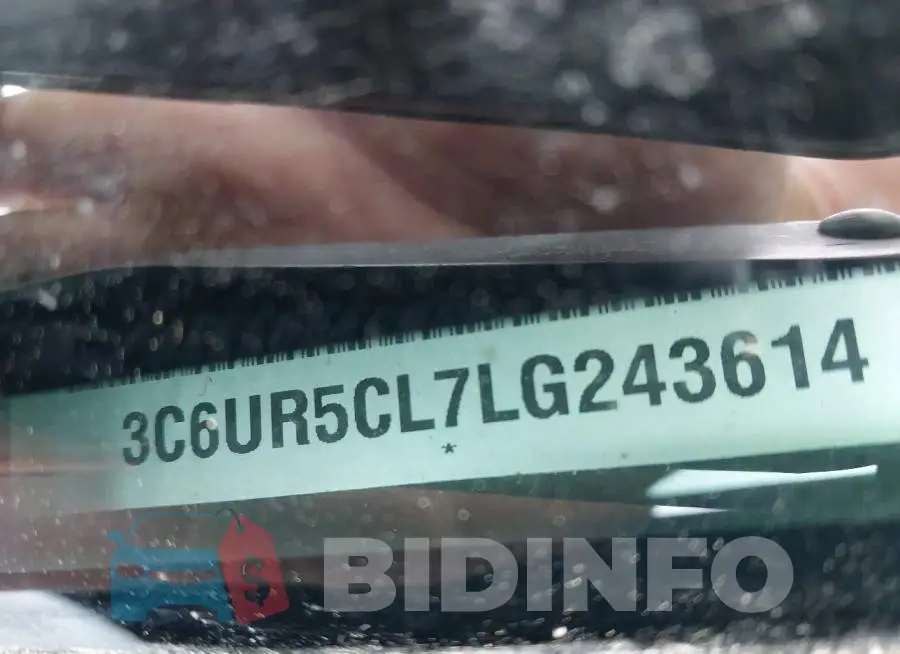 3C6UR5CL7LG243614 Photo# 9