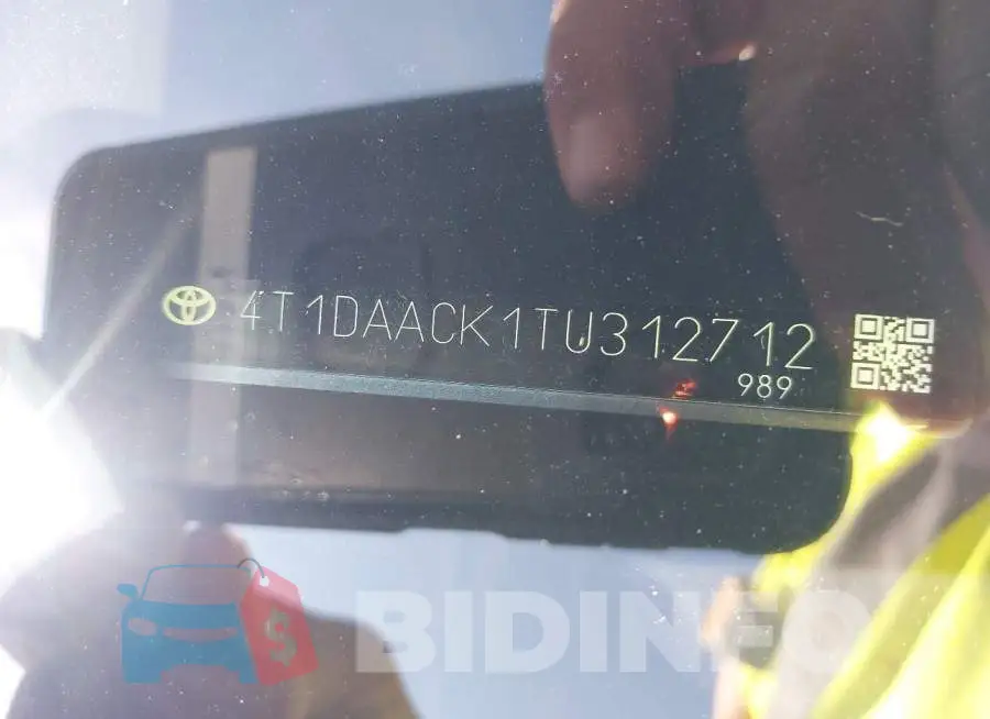 4T1DAACK1TU312712 Photo# 16