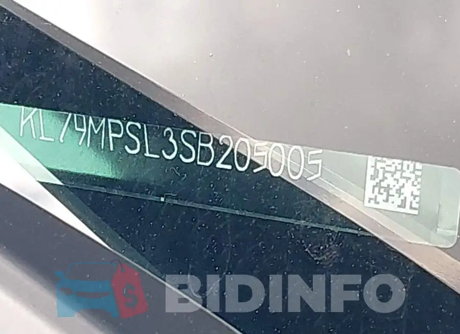 KL79MPSL3SB205005 Photo# 9