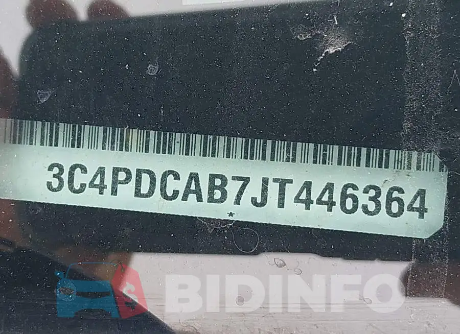 3C4PDCAB7JT446364 Photo# 9