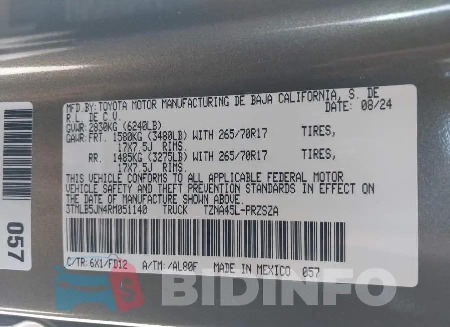 3TMLB5JN4RM051140 Photo# 9