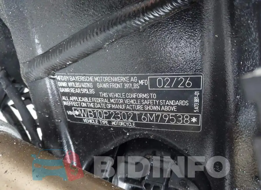 WB10P2302T6M79538 Photo# 10
