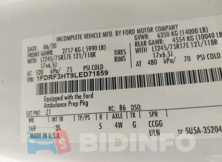 1FDRF3HT9LED71859 Photo# 9