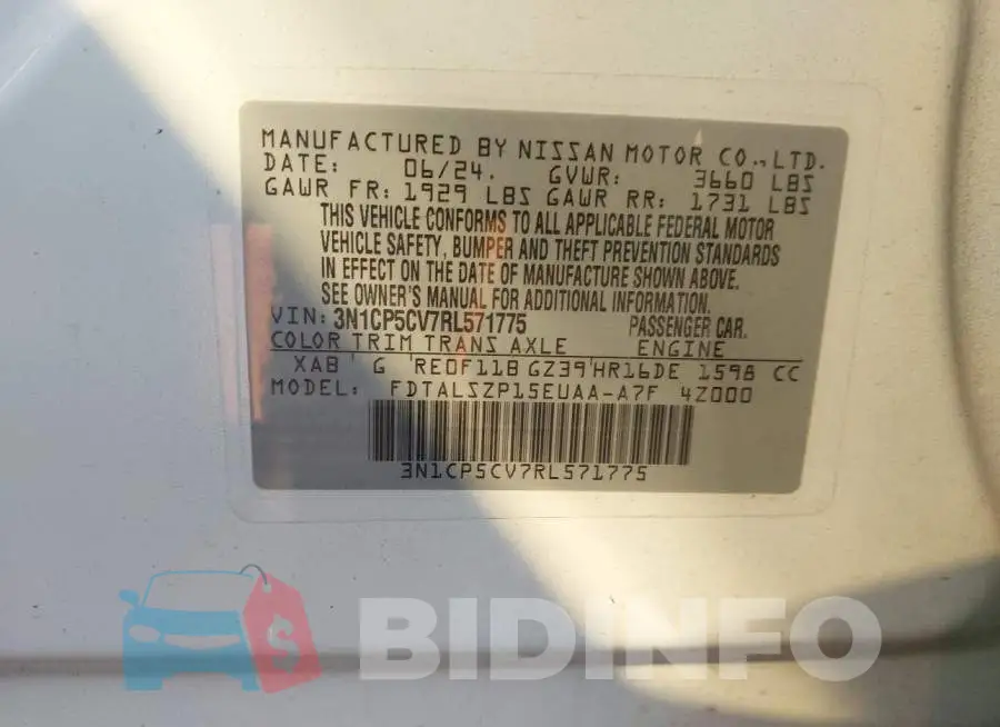 3N1CP5CV7RL571775 Photo# 9