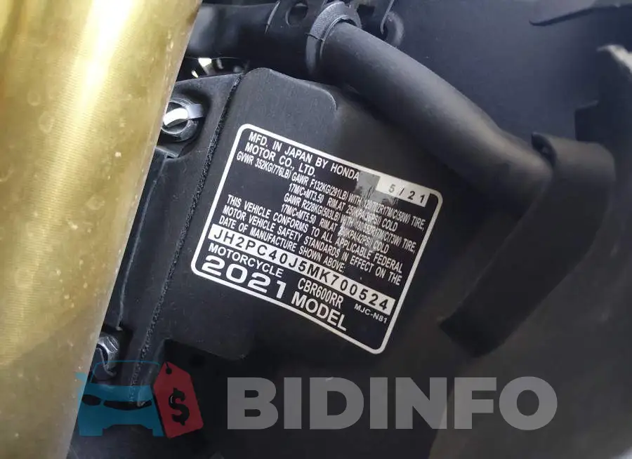 JH2PC40J5MK700524 Photo# 10