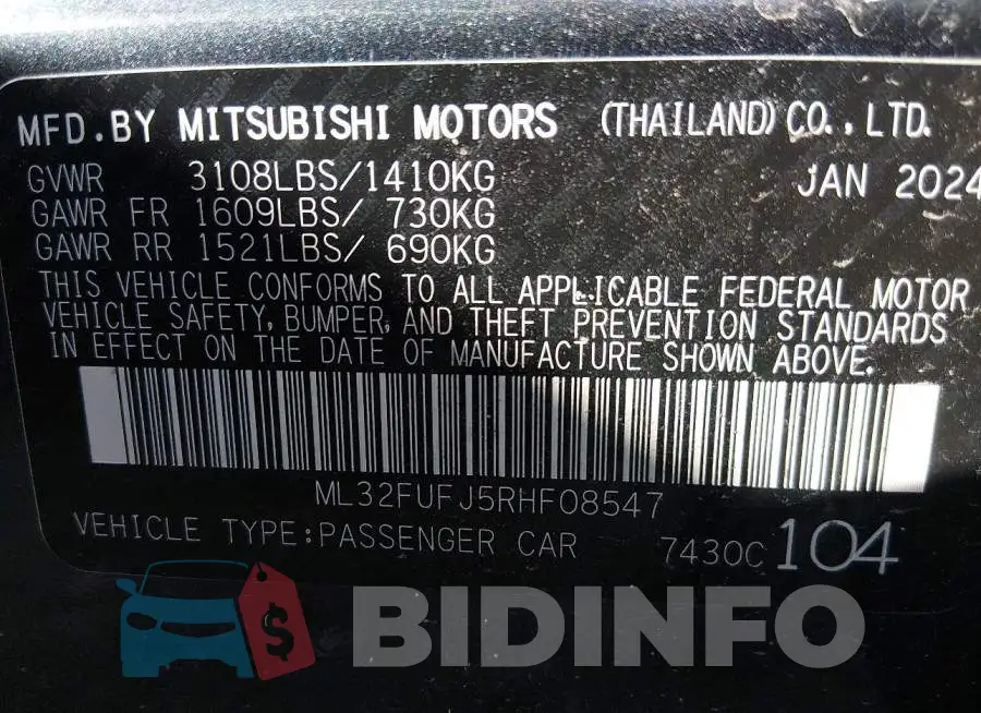 ML32FUFJ5RHF08547 Photo# 9