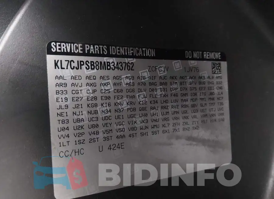 KL7CJPSB8MB343762 Photo# 9