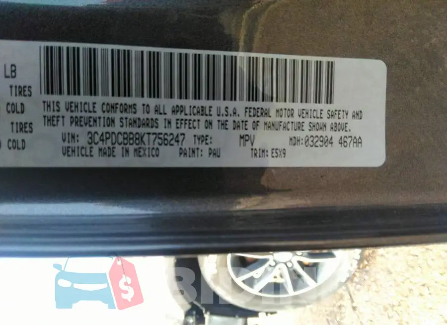 3C4PDCBB8KT756247 Photo# 9