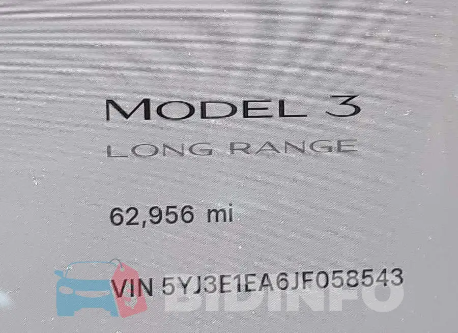 5YJ3E1EA6JF058543 Photo# 7