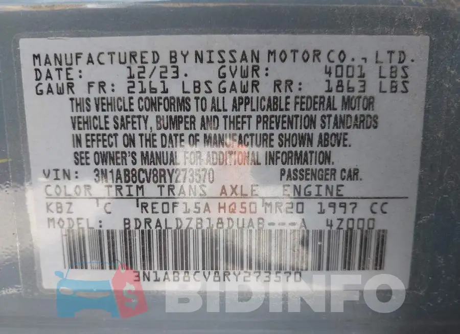 3N1AB8CV8RY273570 Photo# 9