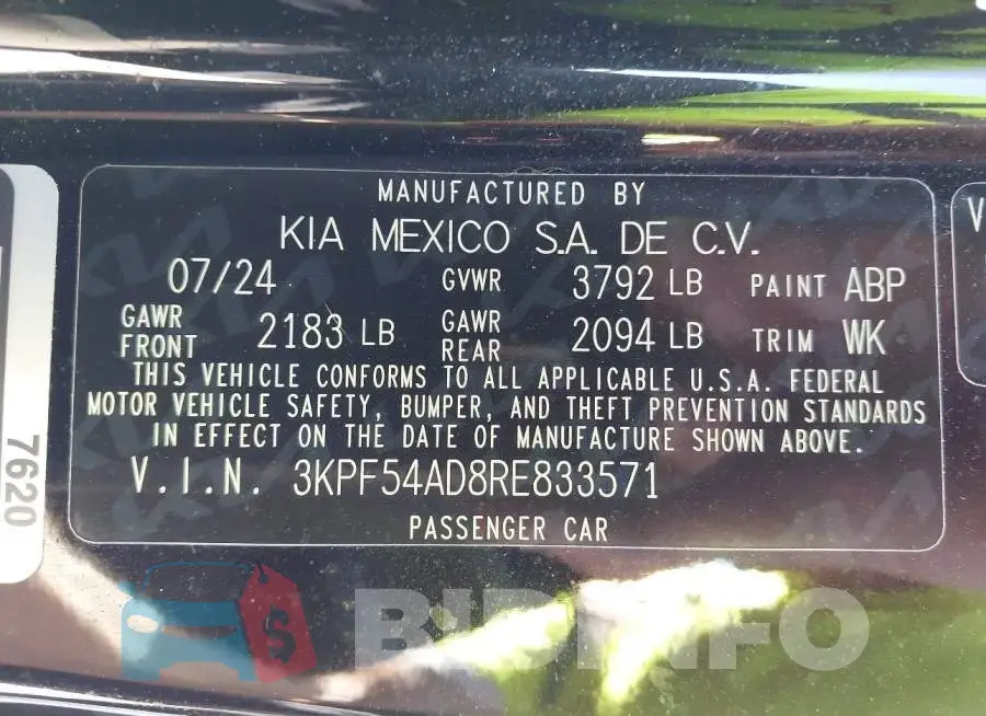 3KPF54AD8RE833571 Photo# 9