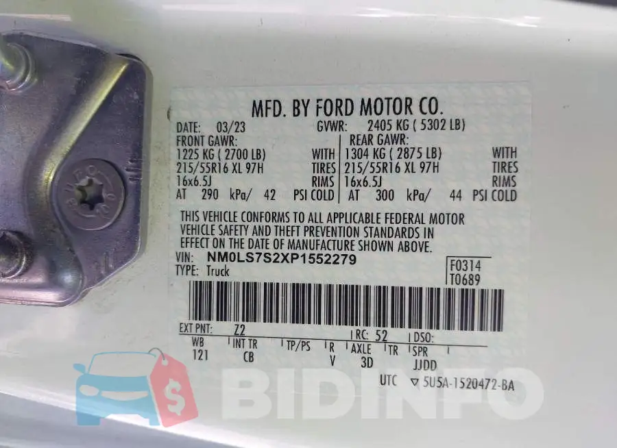 NM0LS7S2XP1552279 Photo# 9