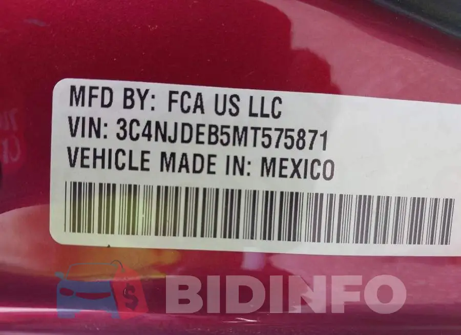 3C4NJDEB5MT575871 Photo# 9