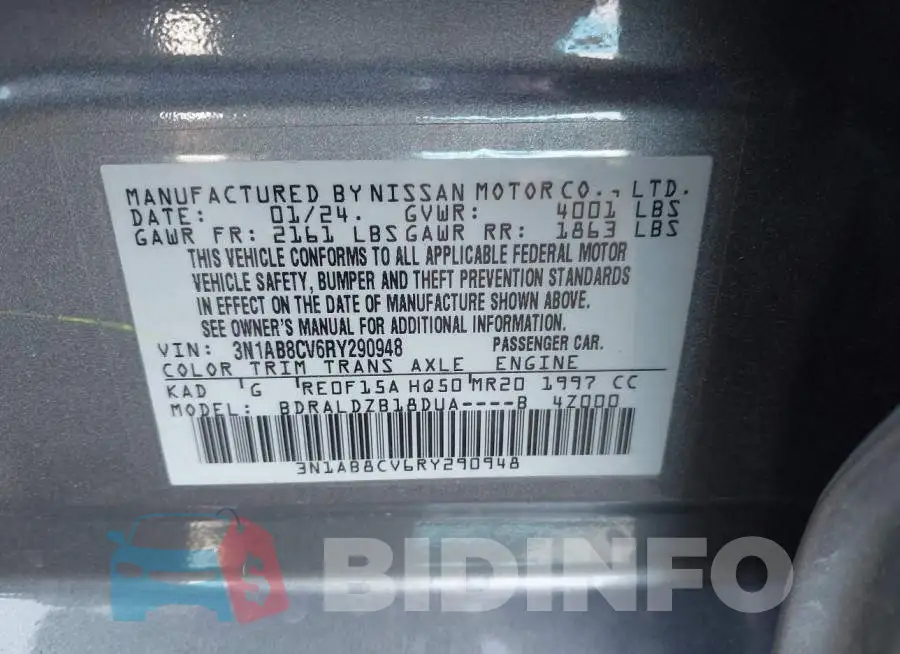 3N1AB8CV6RY290948 Photo# 9
