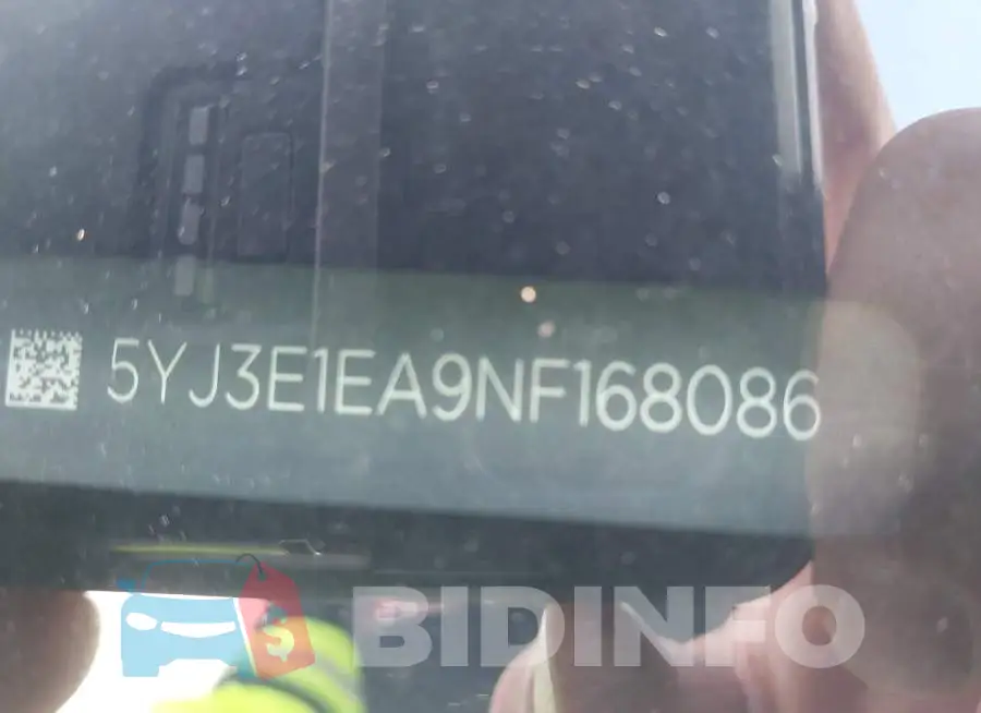 5YJ3E1EA9NF168086 Photo# 9