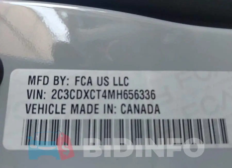 2C3CDXCT4MH656336 Photo# 9