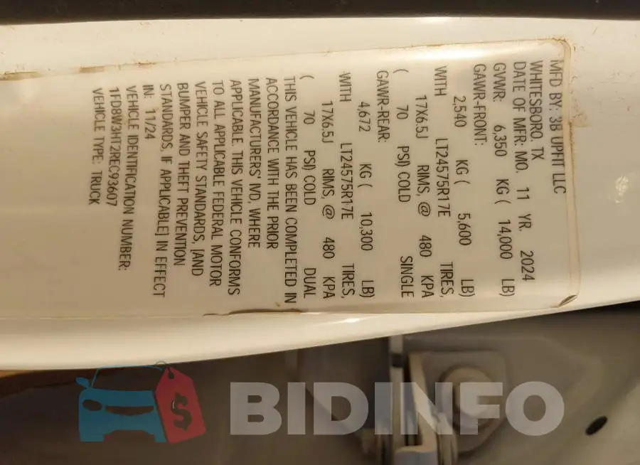 1FD8W3HT2REC93607 Photo# 8