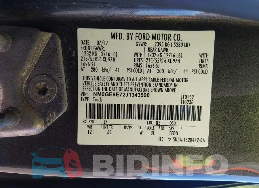 NM0GE9E72J1343590 Photo# 9