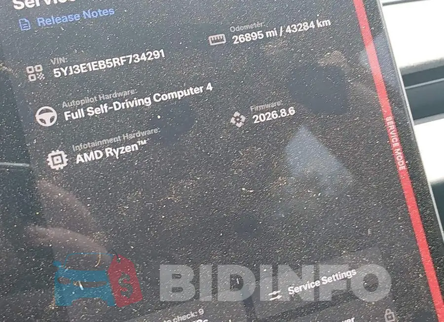 5YJ3E1EB5RF734291 Photo# 7