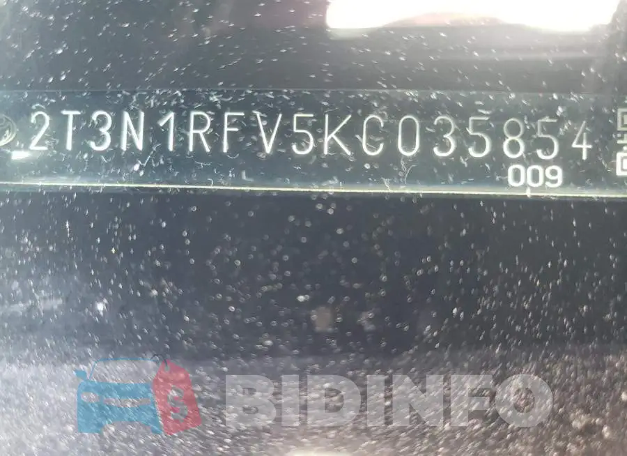 2T3N1RFV5KC035854 Photo# 13
